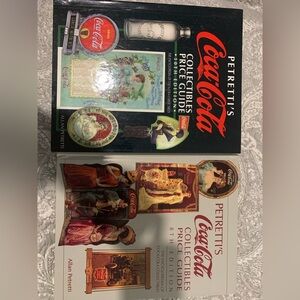 Coca Cola Collectibles Guide with Red and Black Covers